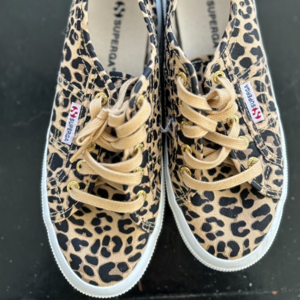 Leopard Superga Sneakers